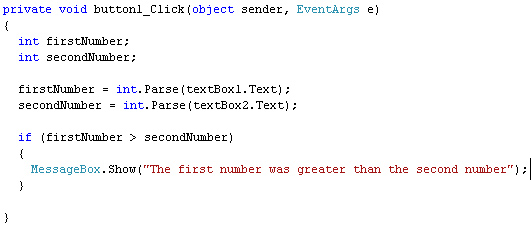 عملگرهای شرطی در سی شارپ